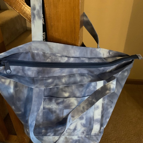 VS Pink tie dye canvas tote new - Picture 5 of 7